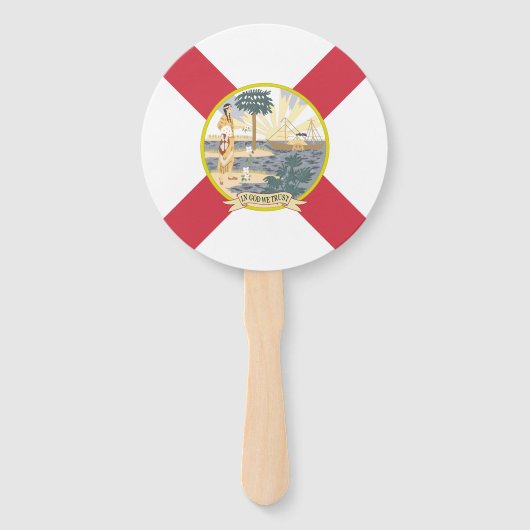 Florida Flag: Der Sonnenschein-Staat von Floridian Fächer (Vorderseite)