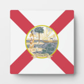 Florida Flag: Der Sonnenschein-Staat von Floridian Fotoplatte (Vorderseite)