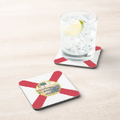 Florida Flag: Der Sonnenschein-Staat von Floridian Getränkeuntersetzer (Rechte Seite)