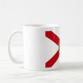 Florida Flag: Der Sonnenschein-Staat von Floridian Kaffeetasse (Links)