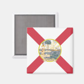 Florida Flag: Der Sonnenschein-Staat von Floridian Magnet (Vorderseite/Rückseite)