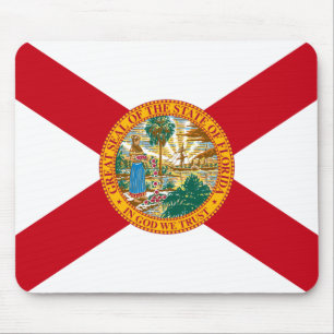 Florida Flag: Der Sonnenschein-Staat von Floridian Mousepad