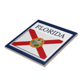 Florida Flag Design Tile Fliese (Seite)