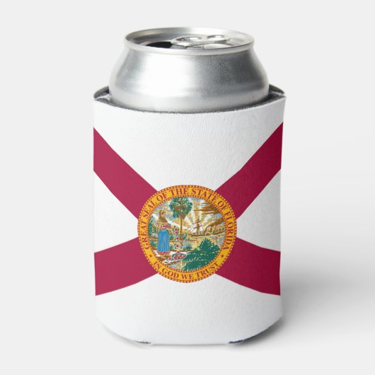 FLORIDA FLAG DOSENKÜHLER (Kanne Vorderseite)