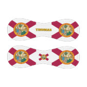 Florida Flag, Florida, Monogramm/Baseball Balls Baseball (Paneele)