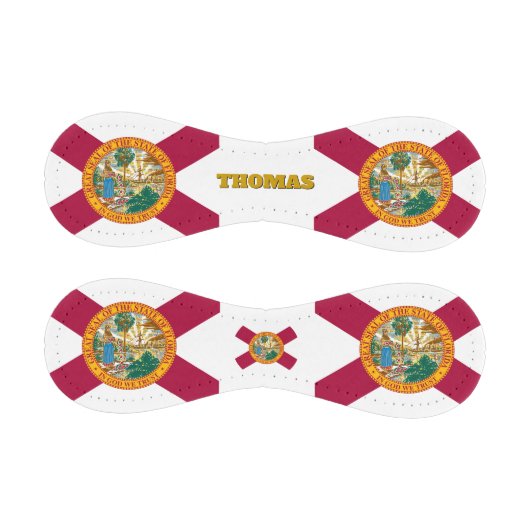 Florida Flag, Florida, Monogramm/Baseball Balls Baseball (Paneele)