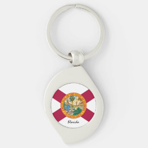 Florida Flag & Florida Staat USA / Sport Schlüsselanhänger