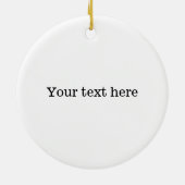 Florida-Flag Keramik Ornament (Hinten)