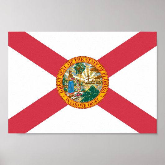 Florida Flag Poster (Vorne)