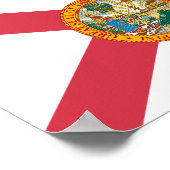 Florida Flag Poster (Ecke)