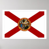Florida Flag Poster (Vorne)