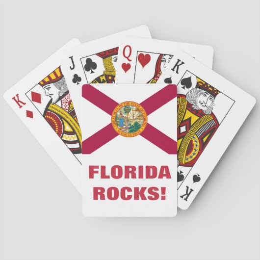 FLORIDA FLAG SPIELKARTEN (Rückseite)