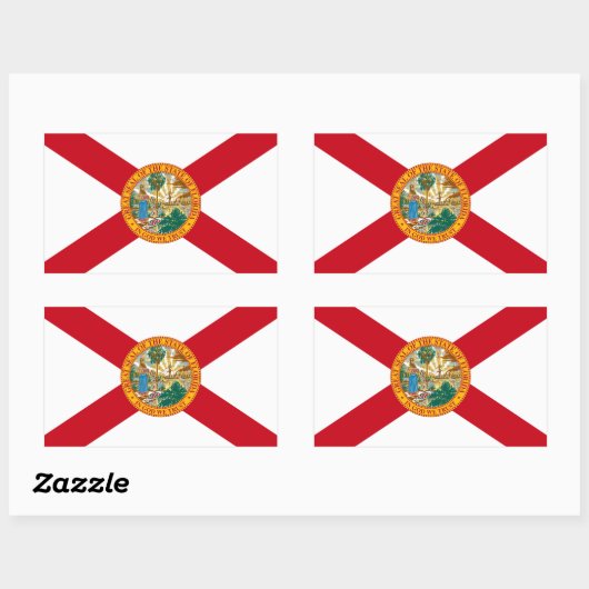 Florida Flag Sticker (Blatt)