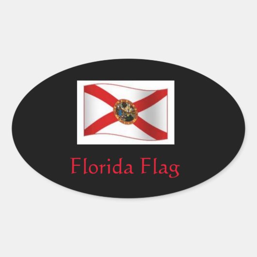Florida Flag Sticker (Vorderseite)