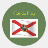 Florida Flag Sticker (Vorderseite)