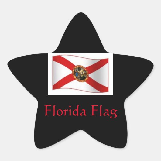 Florida Flag Sticker (Vorderseite)