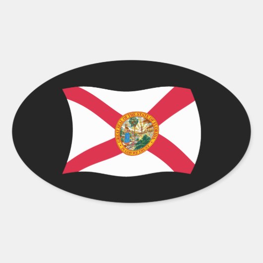 Florida Flag Sticker (Vorderseite)
