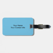 Florida-Flagge der Stadt Sankt Petersburg Gepäckanhänger (Rückseite horizontal)