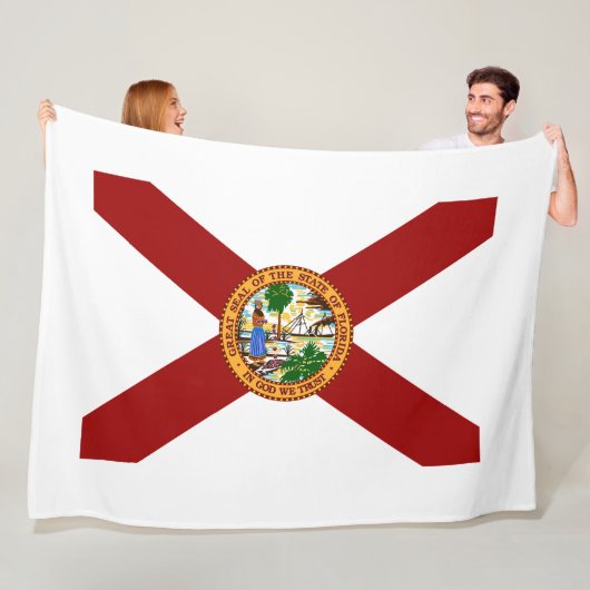 Florida-Flagge Fleecedecke (Beispiel)