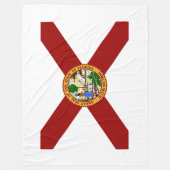 Florida-Flagge Fleecedecke (Vorderseite)