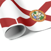 Florida-Flagge Geschenkpapier (Rolleneckpunkt)