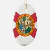 Florida-Flagge Keramikornament (Rechts)
