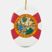 Florida-Flagge Keramikornament (Vorne)