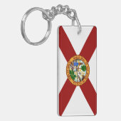 Florida-Flagge Schlüsselanhänger (Vorderseite links)