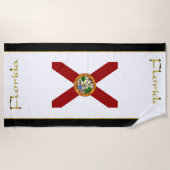 Florida-Flagge Strandtuch (Vorderseite)