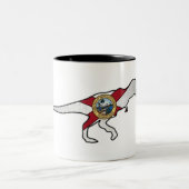Florida-Flagge trex dinosaurer Tasse (Mittel)