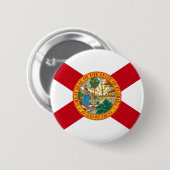 Florida-Flaggen-Knopf Button (Vorne & Hinten)