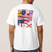 Florida-Flaggen T-Shirt (Rückseite)