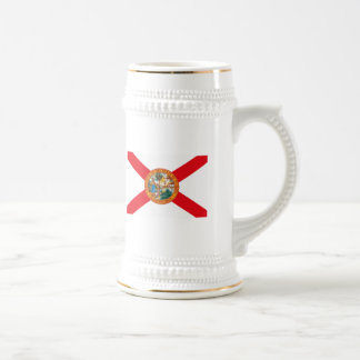 Florida-Flaggen-Tasse Bierglas