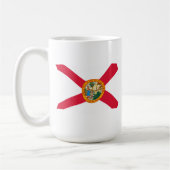 Florida-Flaggen-Tasse Kaffeetasse (Links)