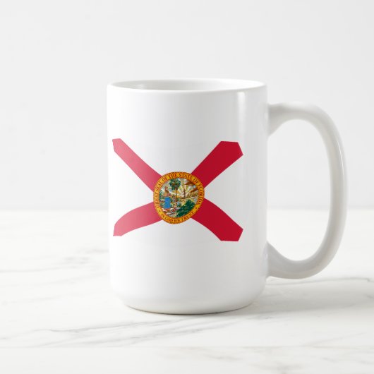 Florida-Flaggen-Tasse Kaffeetasse (Rechts)
