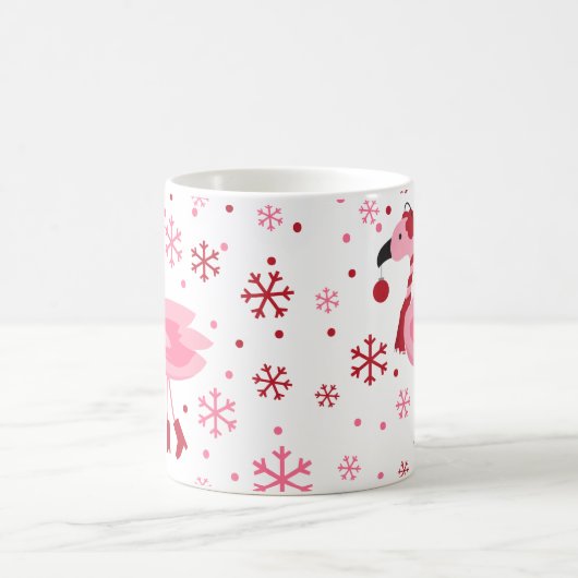 Florida-Flamingo-tropischer Kaffeetasse (Mittel)