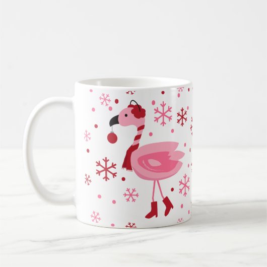 Florida-Flamingo-tropischer Kaffeetasse (Links)