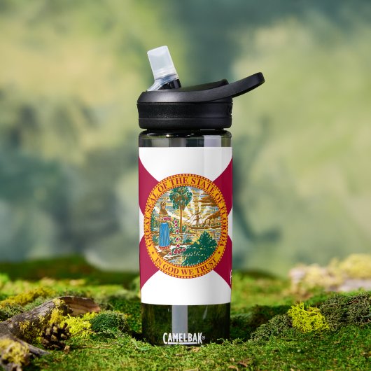 Florida Flasche, patriotische Florida-Flagge Trinkflasche (Außenbereich)