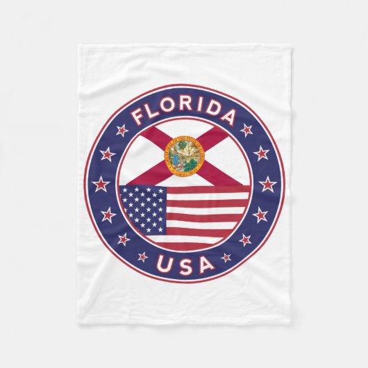 Florida Fleecedecke (Vorderseite)