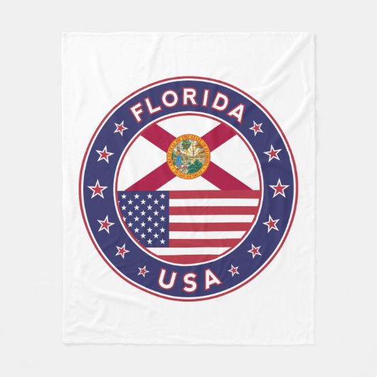 Florida Fleecedecke (Vorderseite)