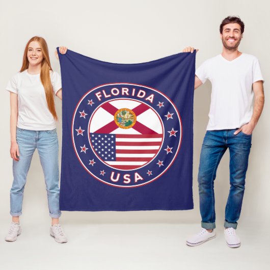 Florida Fleecedecke (Beispiel)