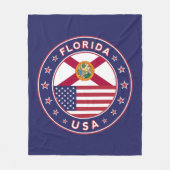 Florida Fleecedecke (Vorderseite)