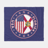 Florida Fleecedecke (Vorderseite (Horizontal))