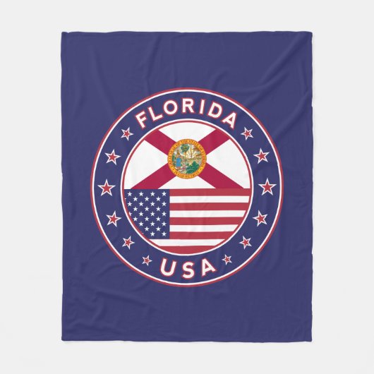 Florida Fleecedecke (Vorderseite)