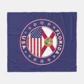 Florida Fleecedecke (Vorderseite (Horizontal))