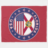 Florida Fleecedecke (Vorderseite (Horizontal))