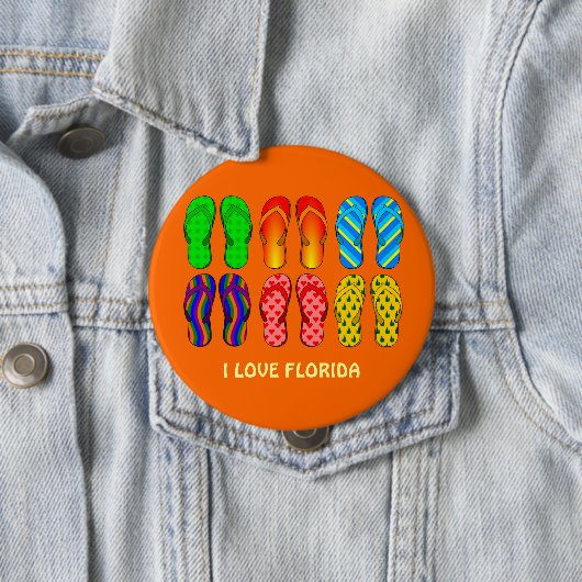 Florida: Flip Flops Button (Beispiel)