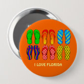 Florida: Flip Flops Button (Vorne & Hinten)