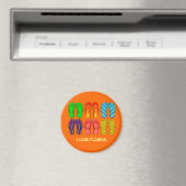 Florida: Flip Flops Magnet (In Situ (Geschirrspüler))