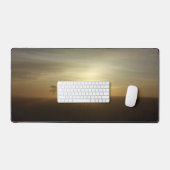 Florida Foggy Morning Sunrise Natural Fotografy Schreibtischunterlage (Tastatur & Maus)